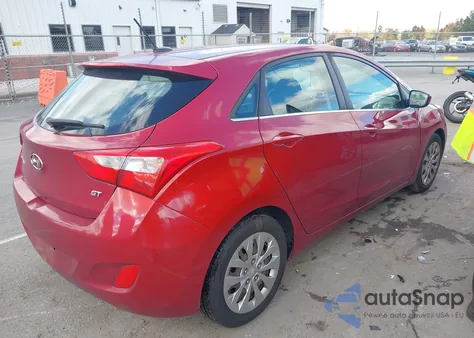 2017 Hyundai Elantra Gt from USA, damaged, VIN KMHD35LH9HU372279